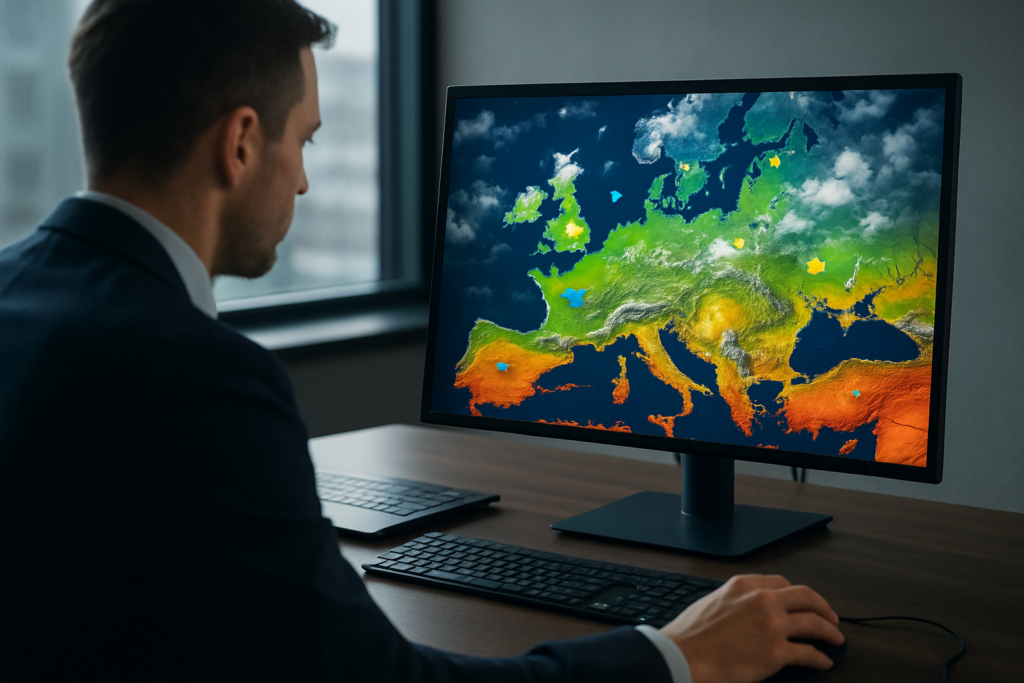 KI Wettervorhersage Europa