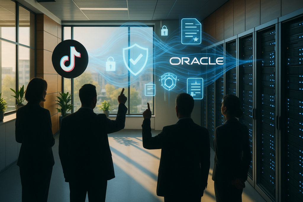 TikTok Oracle Europa