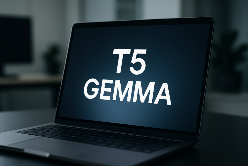 T5Gemma Sprachmodelle