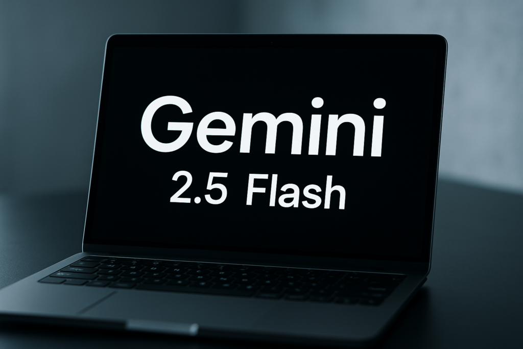 Google stellt Gemini 2.5 Flash vor Gemini 2.5 Flash