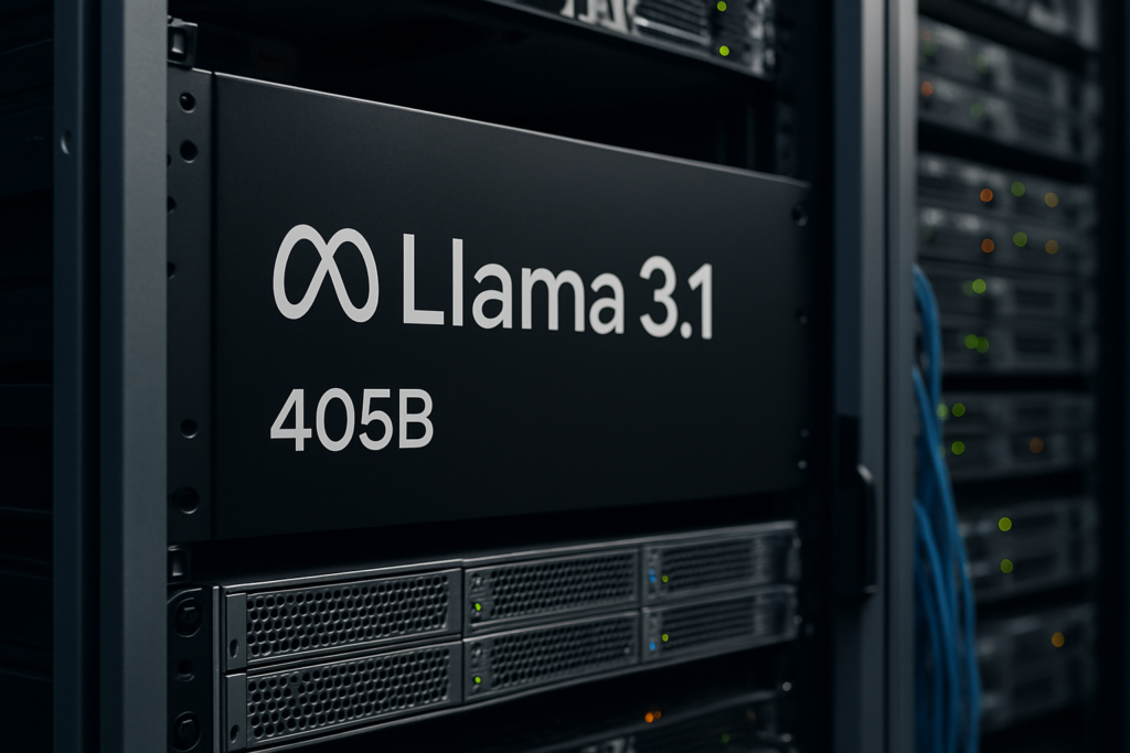 Meta Llama 3.1 405B jetzt auf Google Cloud verfügbar Meta Llama 3.1 405B