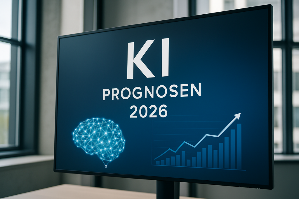 KI Prognosen 2026 zeigen drastische Veränderungen KI Prognosen 2026