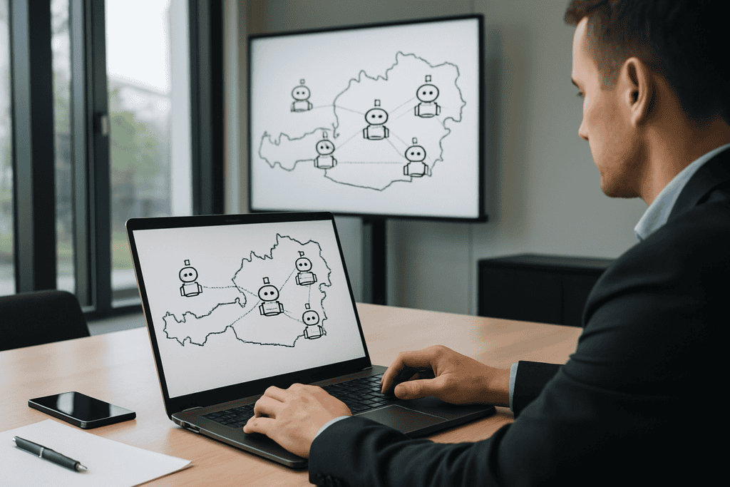 Multi-Agent-Systeme revolutionieren KI-Entwicklung Multi-Agent-Systeme Österreich