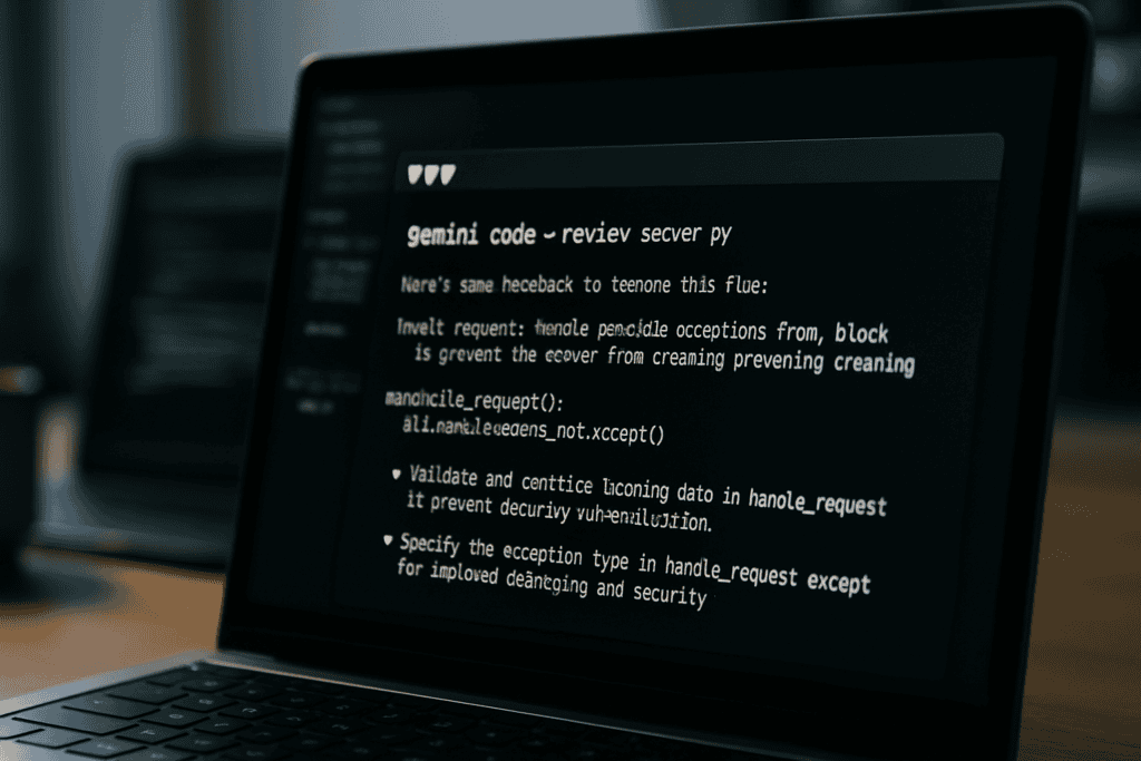 Google erweitert Gemini CLI um automatische Code-Reviews Gemini CLI Code-Reviews