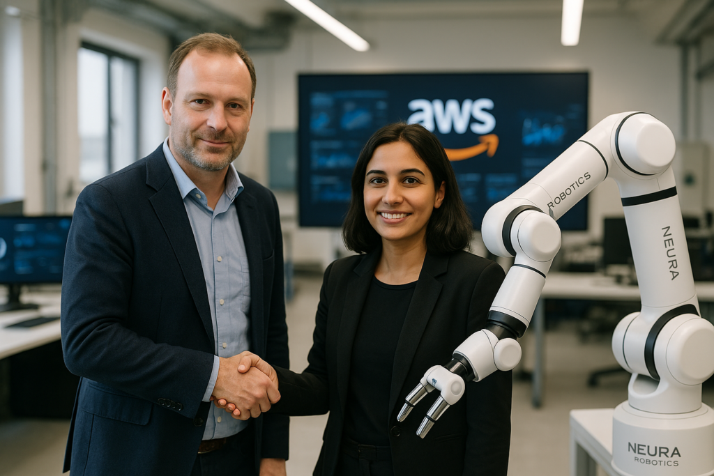 AWS und Neura Robotics starten Partnerschaft für KI-Roboter physical ai österreich
